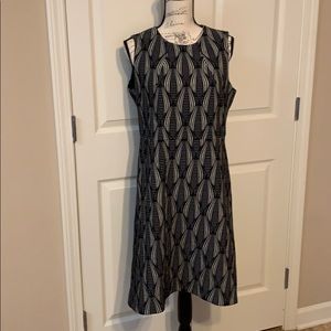 Never worn, Black & white dress